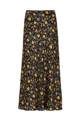 Poppy Floral Midi Skirt