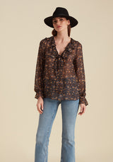 Joni Blouse Black Aster