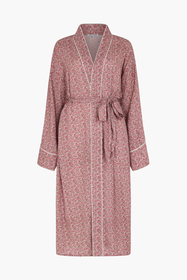 Corina Robe With Pouch Ditsy Floral Pink