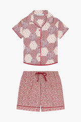 Keira Pyjama Set Aster Patchwork Pink