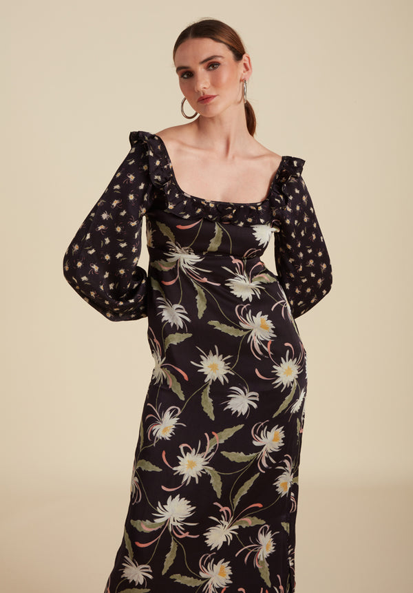 Martha Dress Moonflower