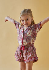 Keira Pyjama Set Aster Patchwork Pink