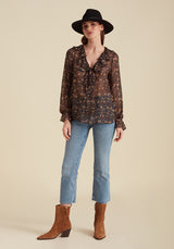 Joni Blouse Black Aster