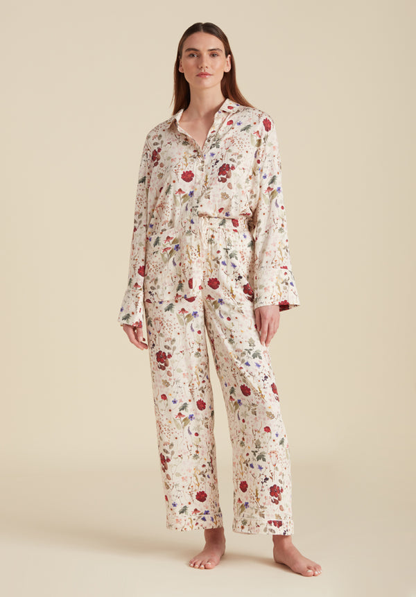 Evie Pyjama Set Pressed Floral
