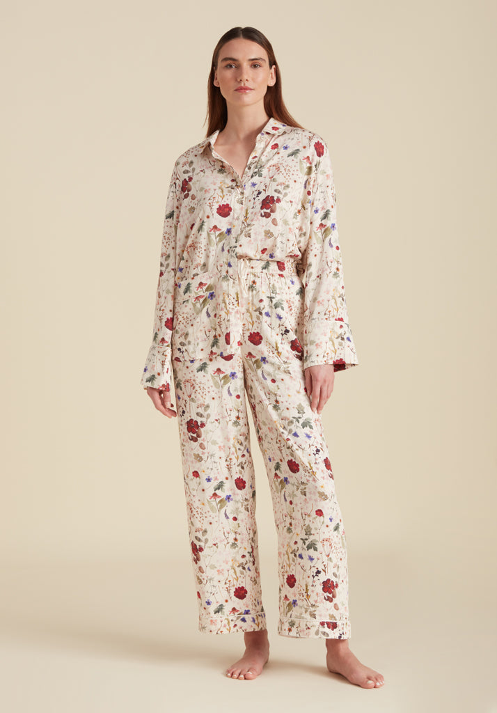 Evie Pyjama Set Pressed Floral