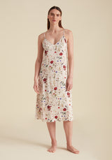 Rosie Nightdress Pressed Floral