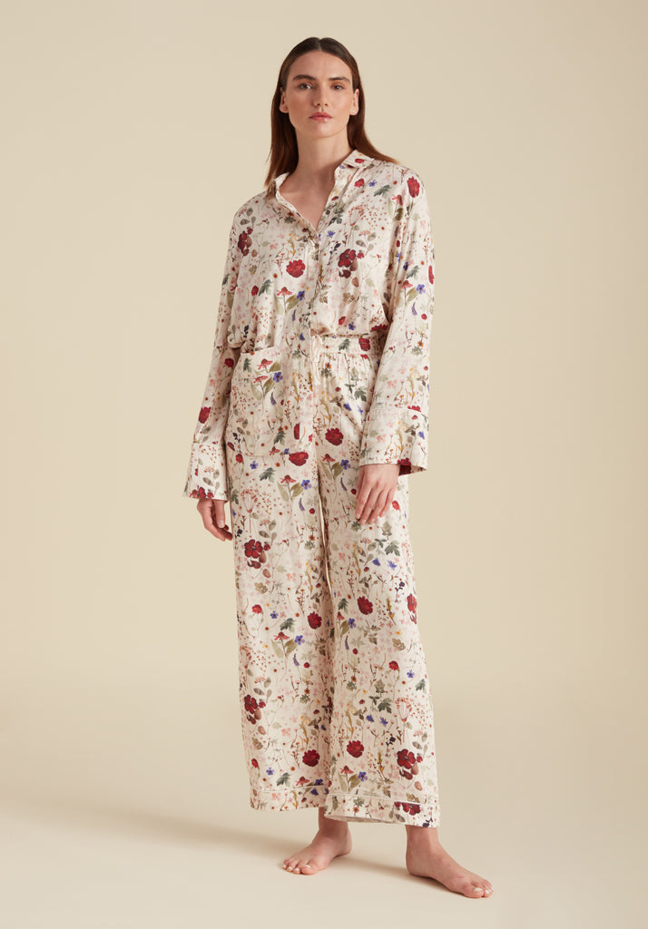 Evie Pyjama Set Pressed Floral