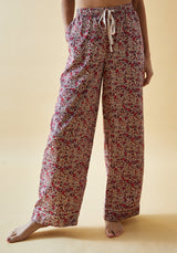 Evie Trouser Set Pink Aster