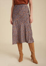 Poppy Skirt Aster Floral