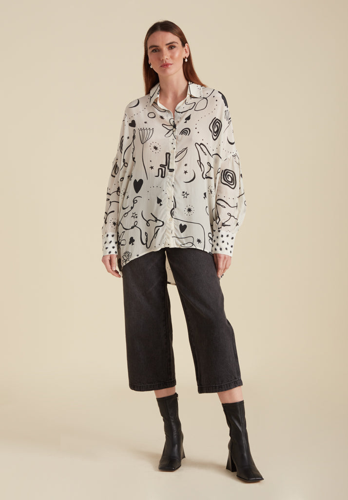 Isabella Shirt Spellbound Ivory