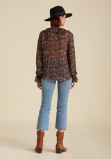 Joni Blouse Black Aster