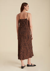 Roxy Dress Tiger Print