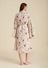 Corinna Robe Pressed Floral