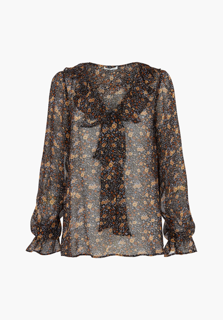 Joni Blouse Black Aster