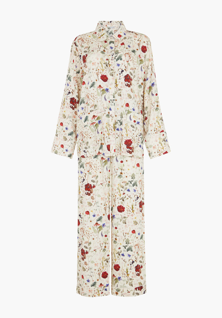 Evie Pyjama Set Pressed Floral