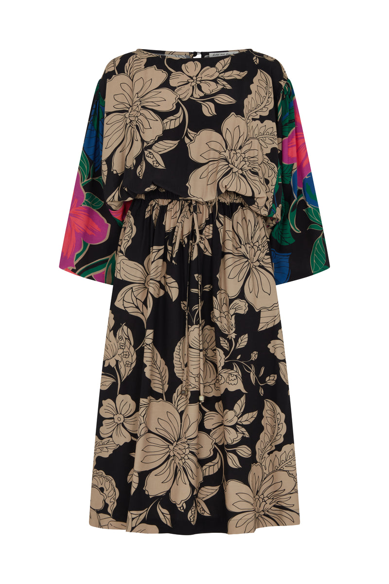 70s Dress Mini Leopard Animal