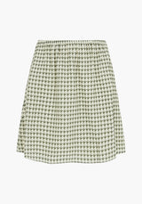 Sadie Skirt Star Houndstooth