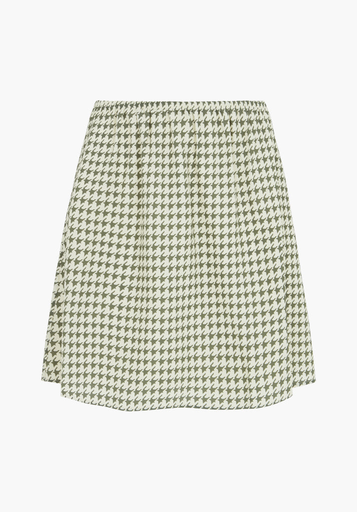 Sadie Skirt Star Houndstooth