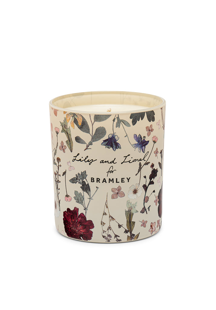 Bramley x Lily and Lionel Candle Pressed Floral in Cream