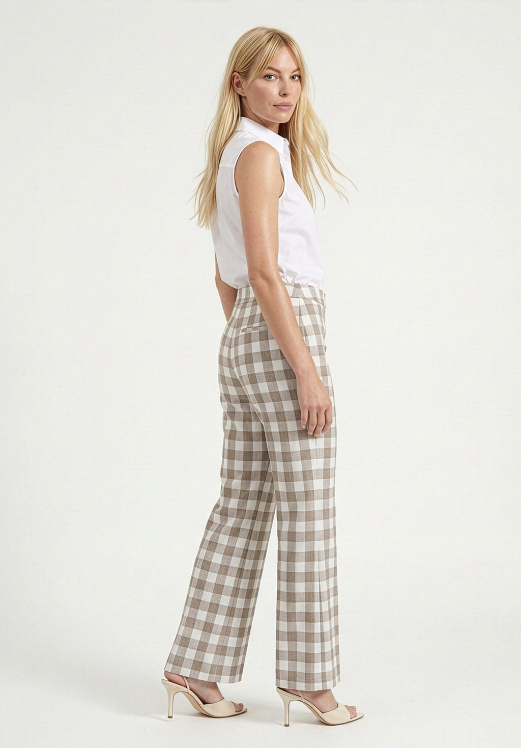 PREORDER Oatley Check Trouser in Brown