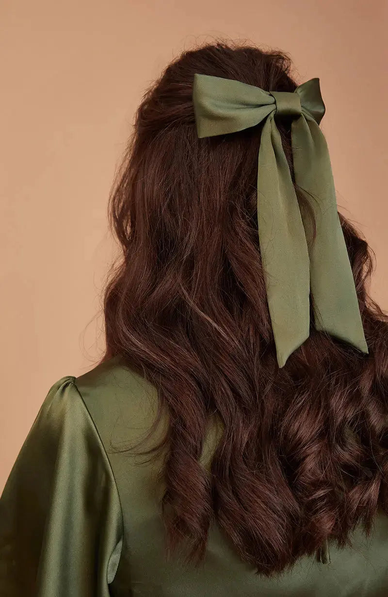 Hair Bow in Satin