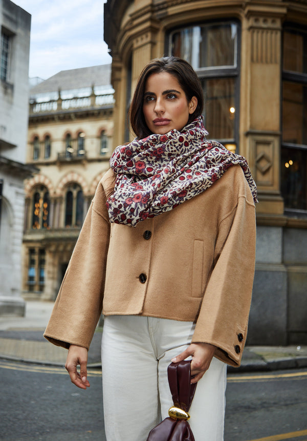 Cashmere-Blend Lily Mini Scarf main image 0