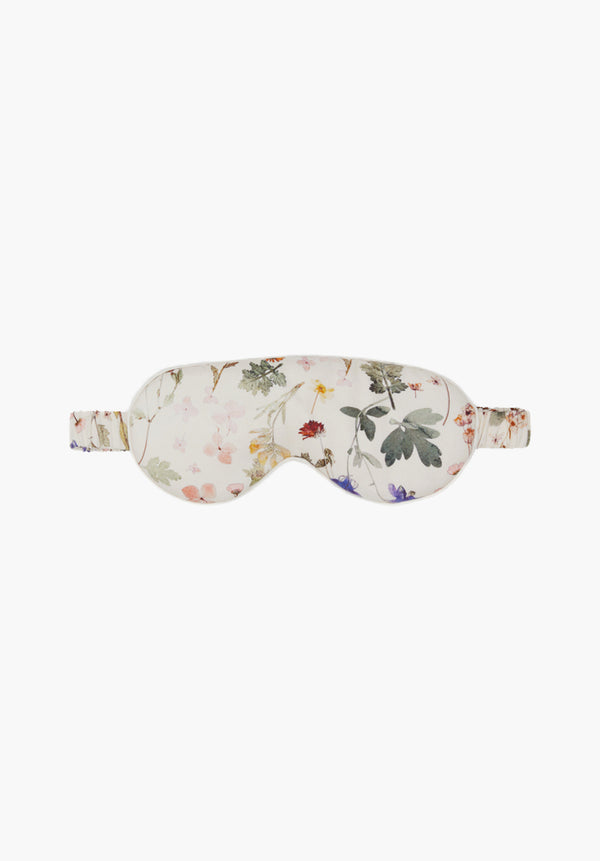 Ella Pressed Floral Multi Eyemask Scrunchie Set
