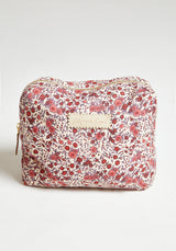 Wash Bag Aster Floral Pink