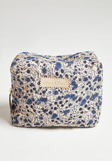 Wash Bag Aster Floral Blue