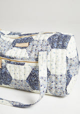 Overnight Bag Aster Patchwork Blue