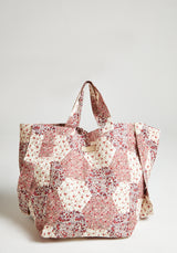 Tote Bag Aster Patchwork Pink