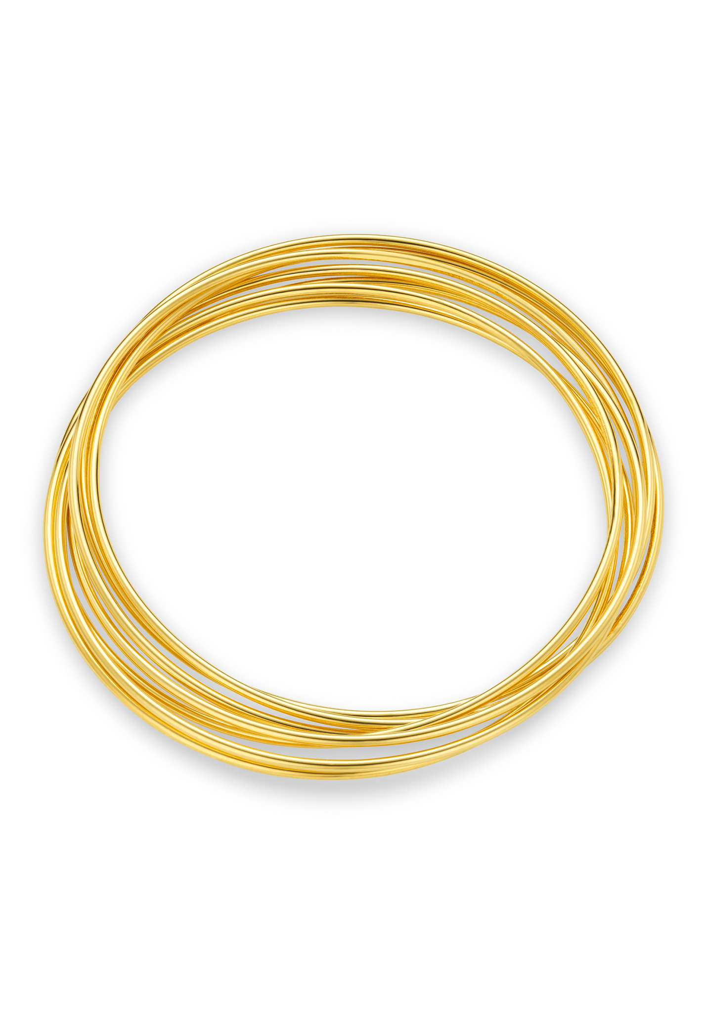 Fine Multi Interlocking Bangles