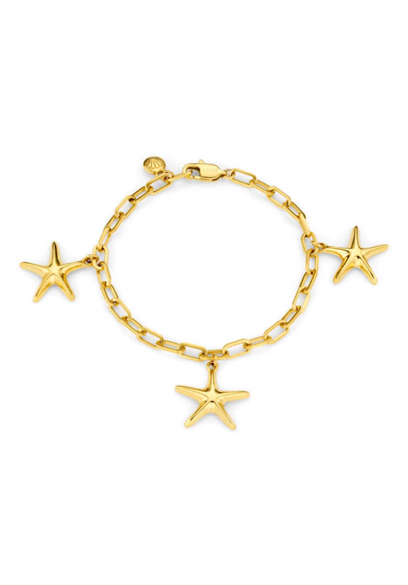 LUXE Starfish Charm Bracelet