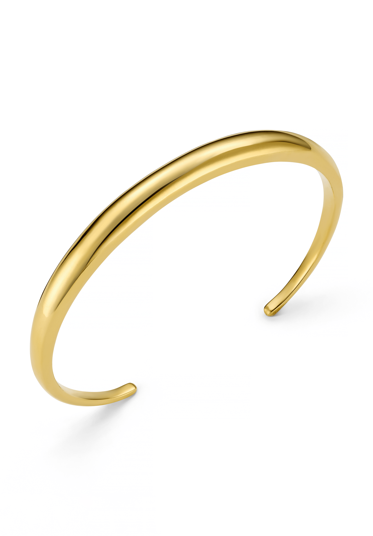 LUXE Domed Bangle - Gold