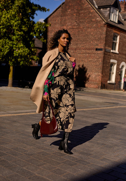 Celeste Midi Dress In Multi | Dresses