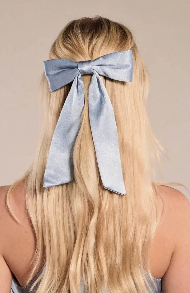 Hair Bow in Satin