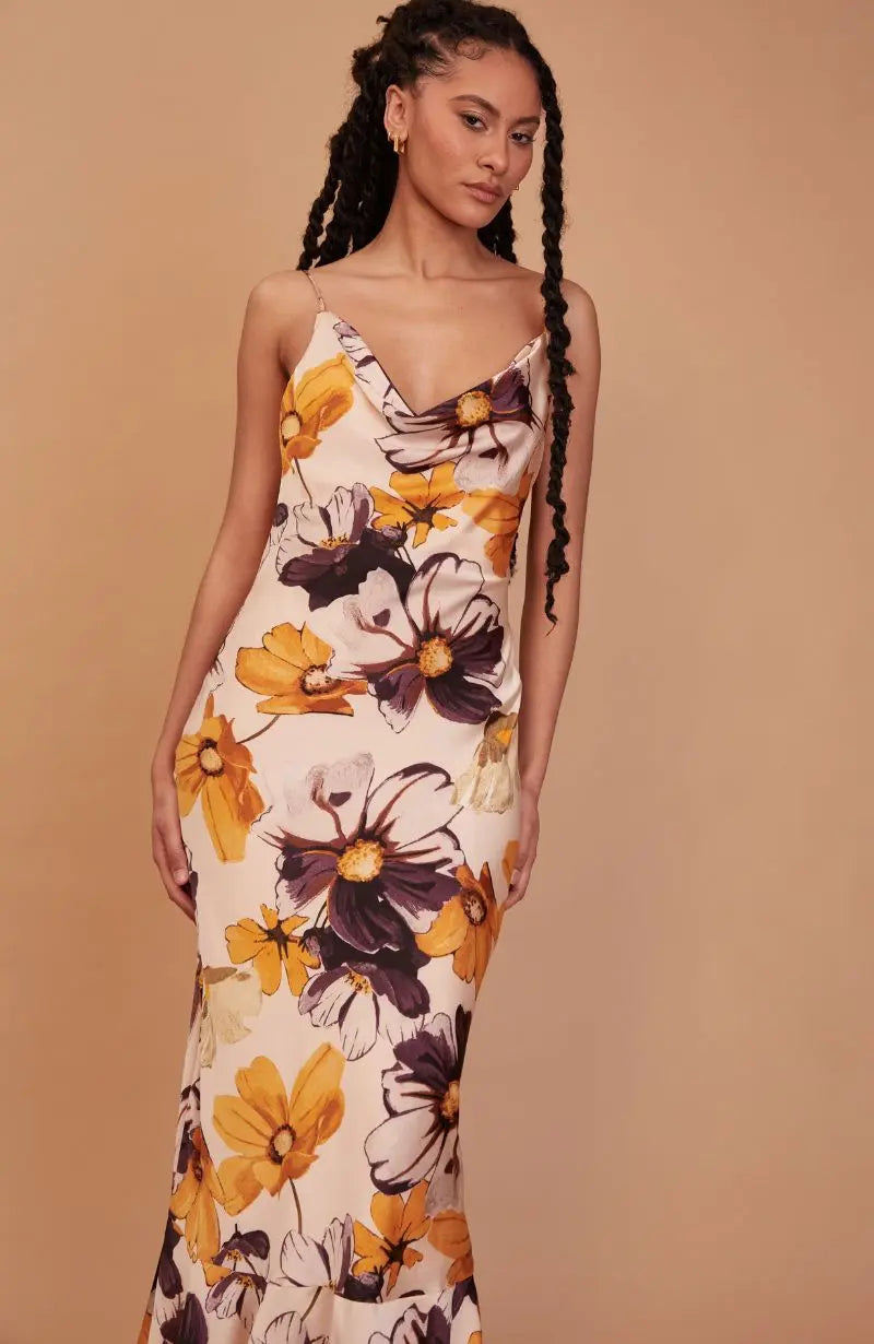 Pollenca Floral Dress