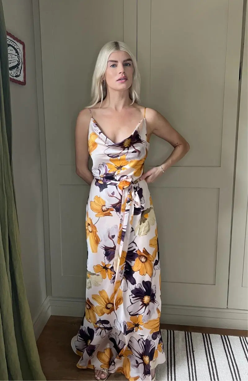 Pollenca Floral Dress