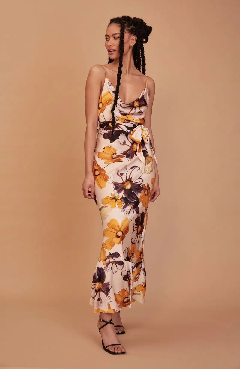 Pollenca Floral Dress