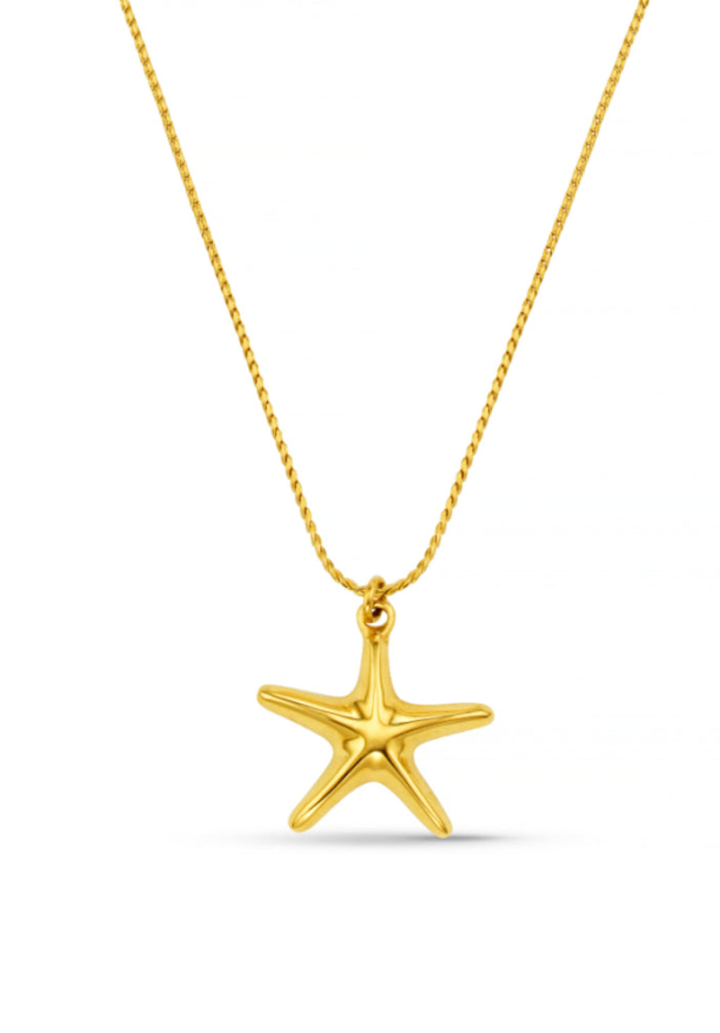 LUXE Starfish Charm Necklace