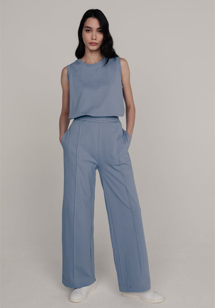 Bowie Jersey Trouser Blue