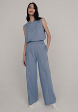 Bowie Jersey Trouser Blue