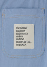 Bowie Jersey Trouser Blue