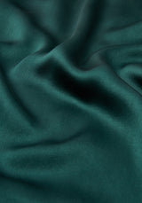 Mia Skirt Silk Satin Emerald Green