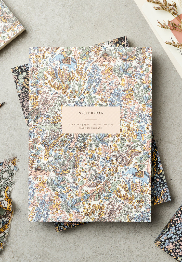 Heirloom Forest Ivory Lay Flat Notebook