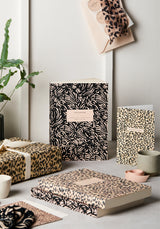 Heirloom Vintage Leopard Lay Flat Notebook