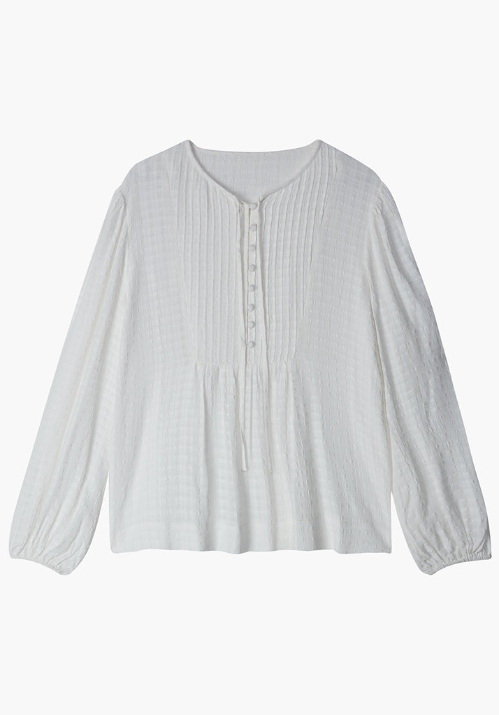 Merrie Top Ivory Check