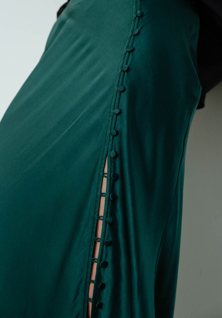 Mia Maxi Skirt in Green