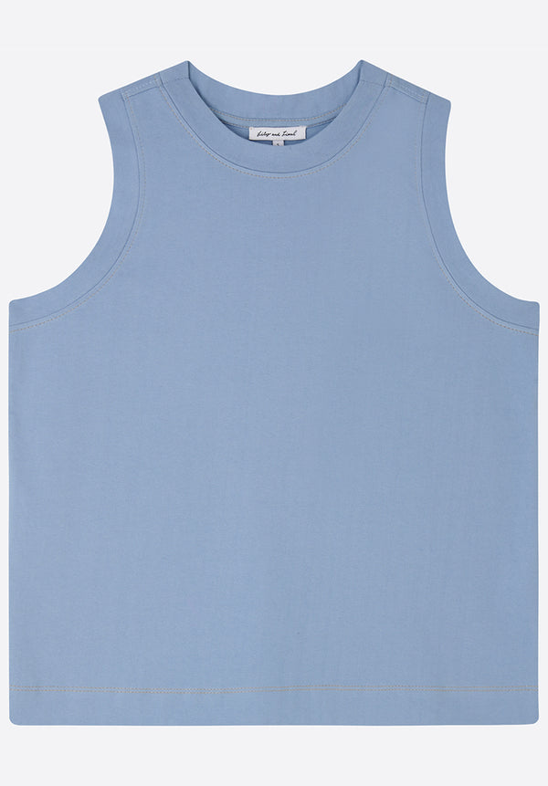 Skye Jersey Tank Blue