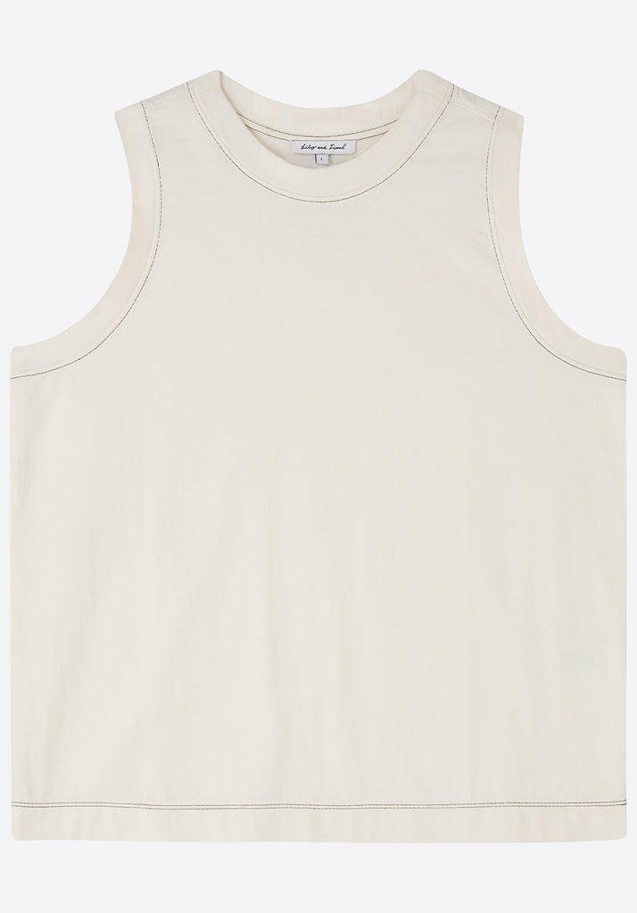 Skye Jersey Tank Ivory